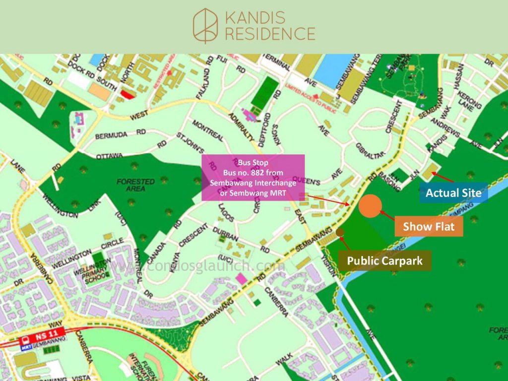 Kandis Residence Show flat
