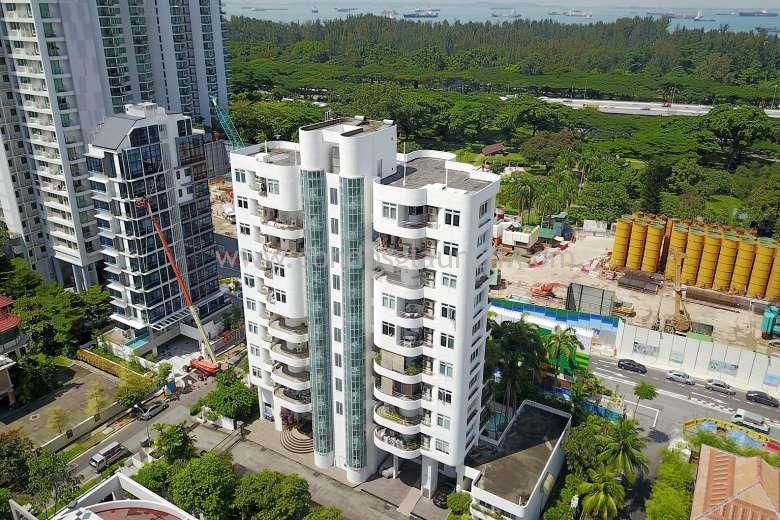 The Freehold Albracca in Meyer Road. Depending on the unit size, each owner stands to get from "mid-$3 million to over $7 million. It is near future Katong Park MRT which is ready by 2023.