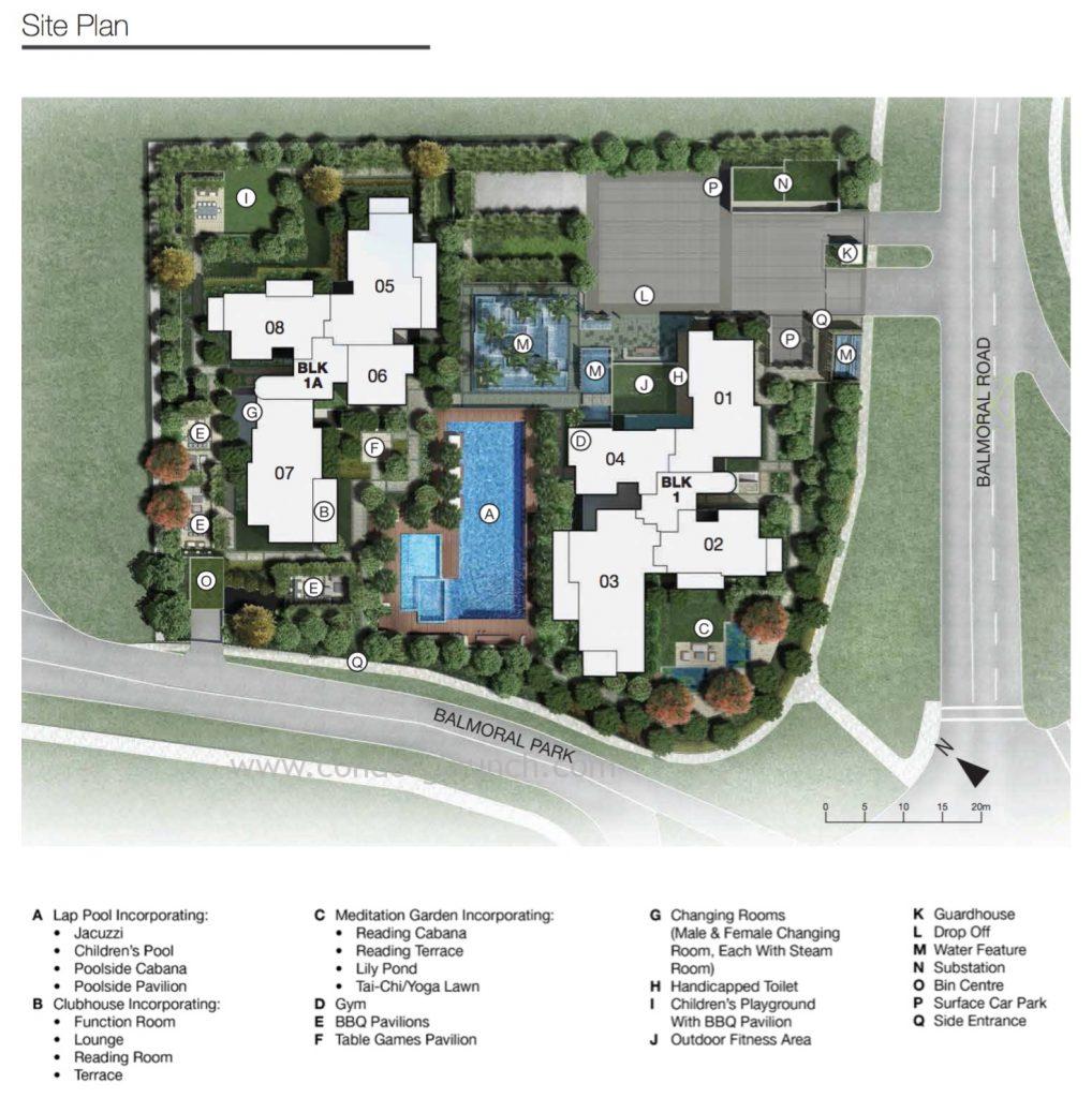 One Balmoral Site Plan