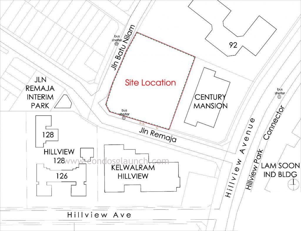 jalan remaja condo Location Plan