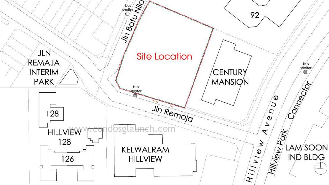 jalan remaja condo Location Plan