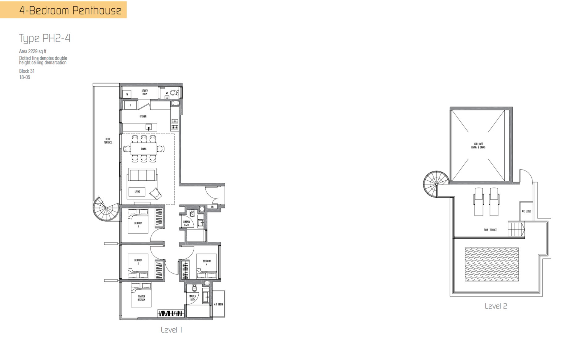 4 Bedroom Penthouse