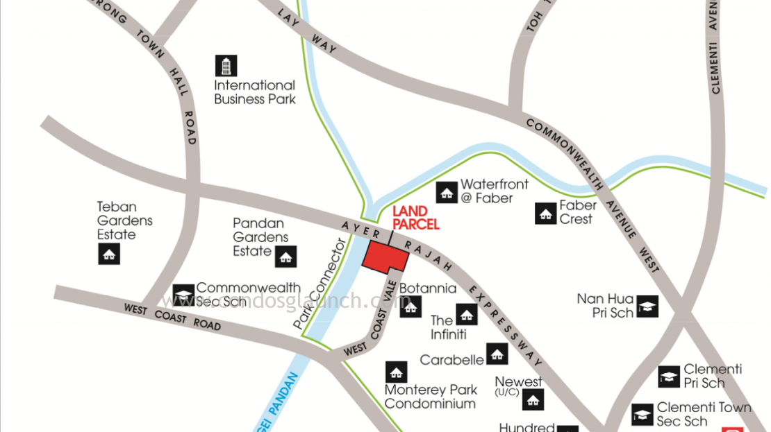 Twin Vew Location Map