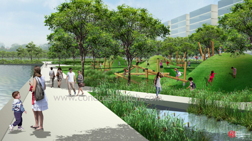 Wetparks along Holland Plains Bukit Timah