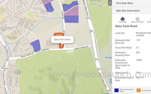 Mixed development at dairy farm road