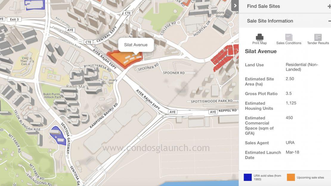 Mixed development at Silat Avenue