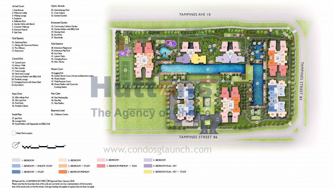 The Tapestry Site Plan