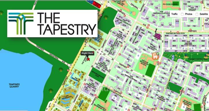The Tapestry Location Map