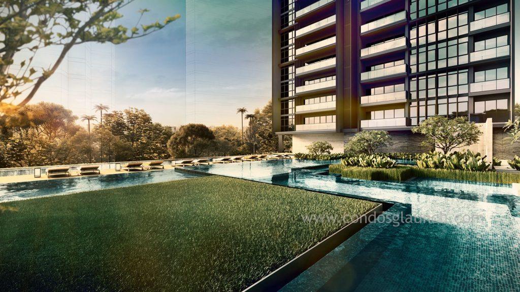 Amber 45 Pool View