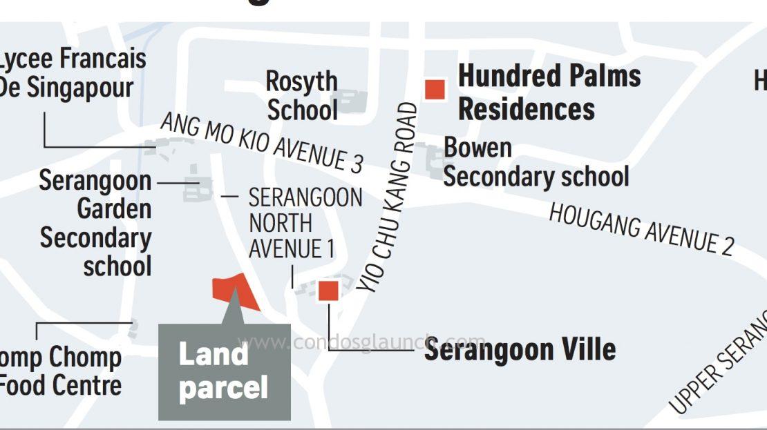 The Garden Residences location