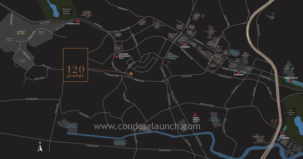 120 grange location map