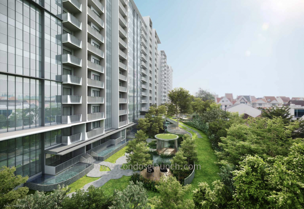 The Garden Residences Side View