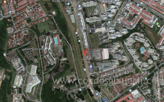 Bukit 828 Location map