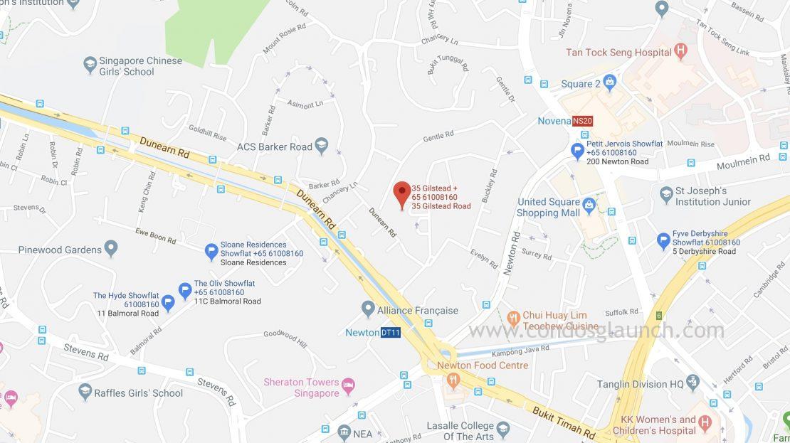 35 Gilstead location map 61008160