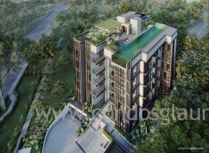 Dunearn 386 Aerial View Perspective