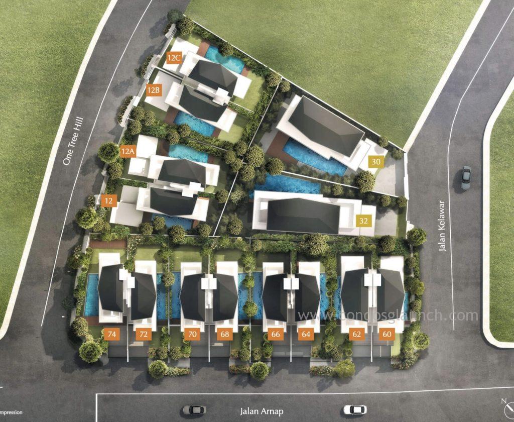 One Tree Hill Collection Site Plan 61008160