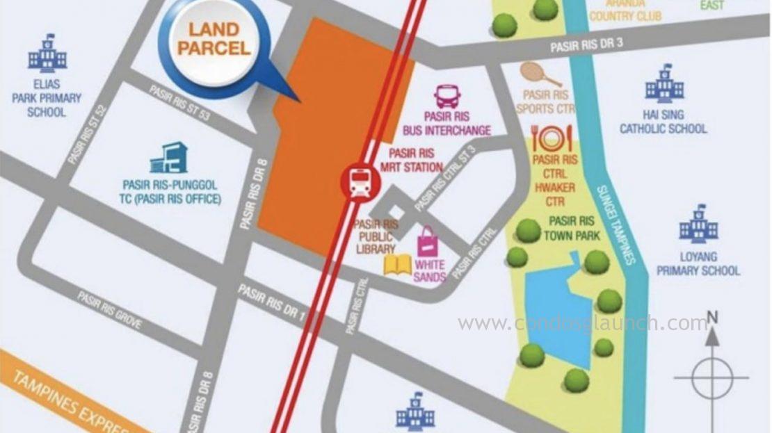 Pasir Ris Central Residences land parcel