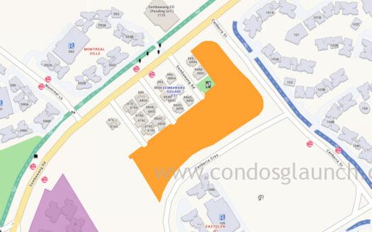 Canberra Crescent Condo Map