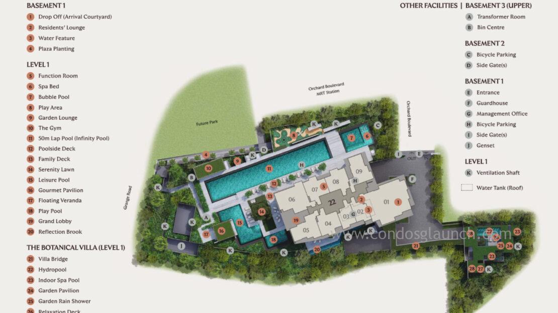 Upperhouse Site Plan